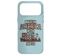 Custodia per iPhone 17 Pro Max Cuban E Venezuelano Made In America Mix Heritage Vintage