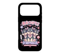Custodia per iPhone 17 Pro Max Cucciolo di mitologia greca Kawaii Cerberus