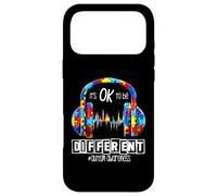 Custodia per iPhone 17 Pro Max Cuffie per la consapevolezza dell'autismo, per amanti dei videogiochi, uomini, donne, bambini