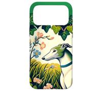 Custodia per iPhone 17 Pro Max Cuore di edera levriero