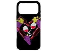 Custodia per iPhone 17 Pro Max Cuore Forma Uva Acino Bottiglia Di Vino