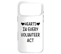 Custodia per iPhone 17 Pro Max Cuori in ogni atto di volontariato