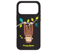 Custodia per iPhone 17 Pro Max Curious George Spring Hang Time Adventure
