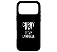 Custodia per iPhone 17 Pro Max Curry is My Love Language Fun Food Design for Men Women