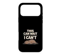 Custodia per iPhone 17 Pro Max Cute Capybara Stress Relief No Stress Chill Life Rilassante