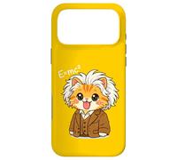 Custodia per iPhone 17 Pro Max Cute Cat E=MC2 Divertente Scienza Matematica Fisica Equazioni Bambini