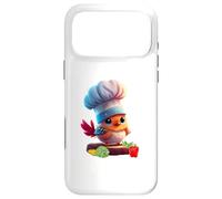Custodia per iPhone 17 Pro Max Cute Funny Restaurant Chef Bird Yes Chef
