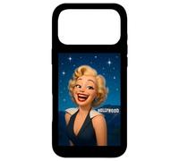 Custodia per iPhone 17 Pro Max Cute Hollywood Cartoon Girl Illustration Street Graphic Art
