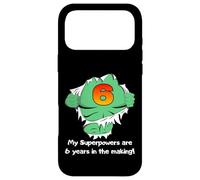 Custodia per iPhone 17 Pro Max Cute Kids Superhero Birthday Gift For 6 Year Old Boys Outfit