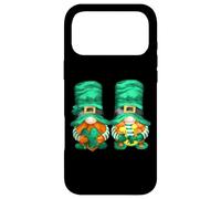 Custodia per iPhone 17 Pro Max Cute Shamrock And Horseshoe For St. Patricks Day Gnome Funny