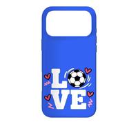 Custodia per iPhone 17 Pro Max Cute Soccer Player Love Beautiful Game Ragazze Donne Sport