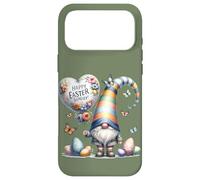 Custodia per iPhone 17 Pro Max Cute Spring Gnome Butterfly Graphic For Happy Easter Sunday