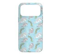 Custodia per iPhone 17 Pro Max Cute Womens Girls Kids Pattern Baby Manatee Lover
