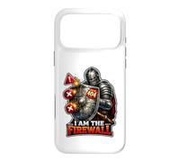Custodia per iPhone 17 Pro Max Cyber Sentinel Knight protegge il tuo regno digitale