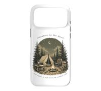 Custodia per iPhone 17 Pro Max Da qualche parte nel design della foresta lunare del falò
