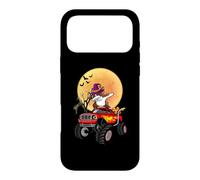 Custodia per iPhone 17 Pro Max Dabbing Boston Terrier Dog Witch Hat Monster Truck Halloween