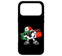 Custodia per iPhone 17 Pro Max Dabbing Mexico Soccer Ball Mexican Flag Football