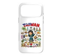 Custodia per iPhone 17 Pro Max Dabbing Taiwan Girl Flag Dress Taipei Bubble Tea Pride Bambini