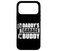 Custodia per iPhone 17 Pro Max Daddy's Garage Buddy, amante dell'auto, meccanico, garagista