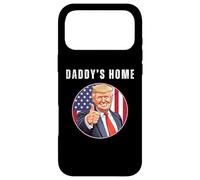 Custodia per iPhone 17 Pro Max Daddy's Home Donald Trump Presidente conservatore repubblicano