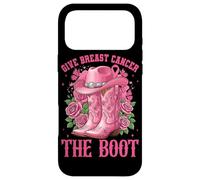 Custodia per iPhone 17 Pro Max Dai al cancro al seno lo stivale