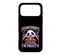 Custodia per iPhone 17 Pro Max Dammi degli spaghetti e dimmi che sono una bella panda
