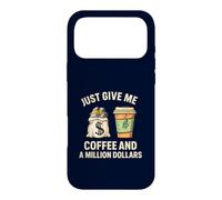 Custodia per iPhone 17 Pro Max Dammi solo un caffè e un milione di dollari Funny Money Lover