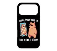Custodia per iPhone 17 Pro Max Damn Might Have To Call In Thicc Today Bear Mirror Meme