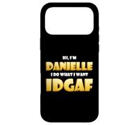 Custodia per iPhone 17 Pro Max Danielle Costume IDGAF Meme Funny Halloween For Dani