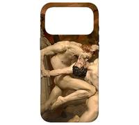 Custodia per iPhone 17 Pro Max Dante e Virgilio all'inferno Pittura di William Bouguereau 1850