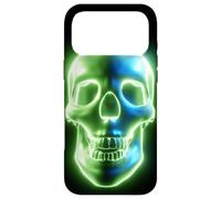 Custodia per iPhone 17 Pro Max Dark Inferno Teschio Verde
