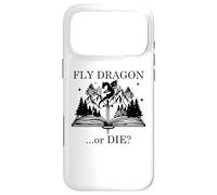 Custodia per iPhone 17 Pro Max Dark Romance Book Dragon Fly Dragon or Die in My Fantasy Era