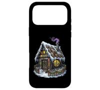 Custodia per iPhone 17 Pro Max Dark Witch Cottagecore Gingerbread Yule, arte natalizia pagana
