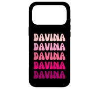 Custodia per iPhone 17 Pro Max Davina Retro Stack Design