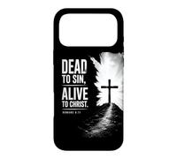 Custodia per iPhone 17 Pro Max Dead to Sin, Alive to Christ - Romans 6:11 Christian Faith