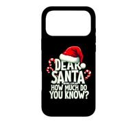 Custodia per iPhone 17 Pro Max Dear Santa Before I Explain Funny Holiday Letter Design