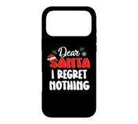 Custodia per iPhone 17 Pro Max Dear Santa I Regret Nothing Funny Christmas Xmas