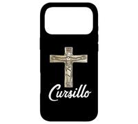 Custodia per iPhone 17 Pro Max DeColores Cursillo Rainbow Rooster Cattolico