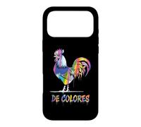 Custodia per iPhone 17 Pro Max DeColores Cursillo Rainbow Rooster Cattolico