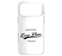 Custodia per iPhone 17 Pro Max Deep Ellum Texas TX State Motto per donne e uomini