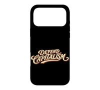 Custodia per iPhone 17 Pro Max DEFEND CAPITALISM Economia di Mercato Libertà Economica