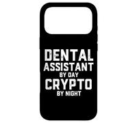 Custodia per iPhone 17 Pro Max Dental Assistant By Day Crypto By Night Blockchain Dentist
