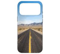 Custodia per iPhone 17 Pro Max Desert Highway Lungo Rettilineo Strada Vasto Paesaggio