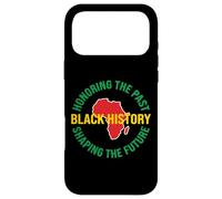 Custodia per iPhone 17 Pro Max Design Black History Honoring the Past Shaping the Future