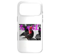 Custodia per iPhone 17 Pro Max Design Elegante con Gallo Nano Giapponese Chabo