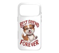 Custodia per iPhone 17 Pro Max Design gioioso con cucciolo fedele compagno per sempre
