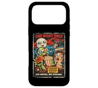 Custodia per iPhone 17 Pro Max Design Horror Retro Zombie Monster Movie Drive-In