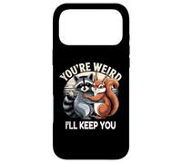 Custodia per iPhone 17 Pro Max Design of Racoon and Squirrels You're Weird I'll Keep You