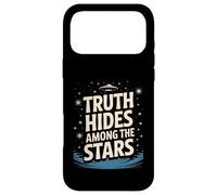 Custodia per iPhone 17 Pro Max Design retrò UFO Alien Conspiracy