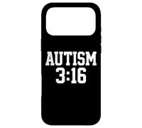 Custodia per iPhone 17 Pro Max Design Tipografico Accettazione Autismo